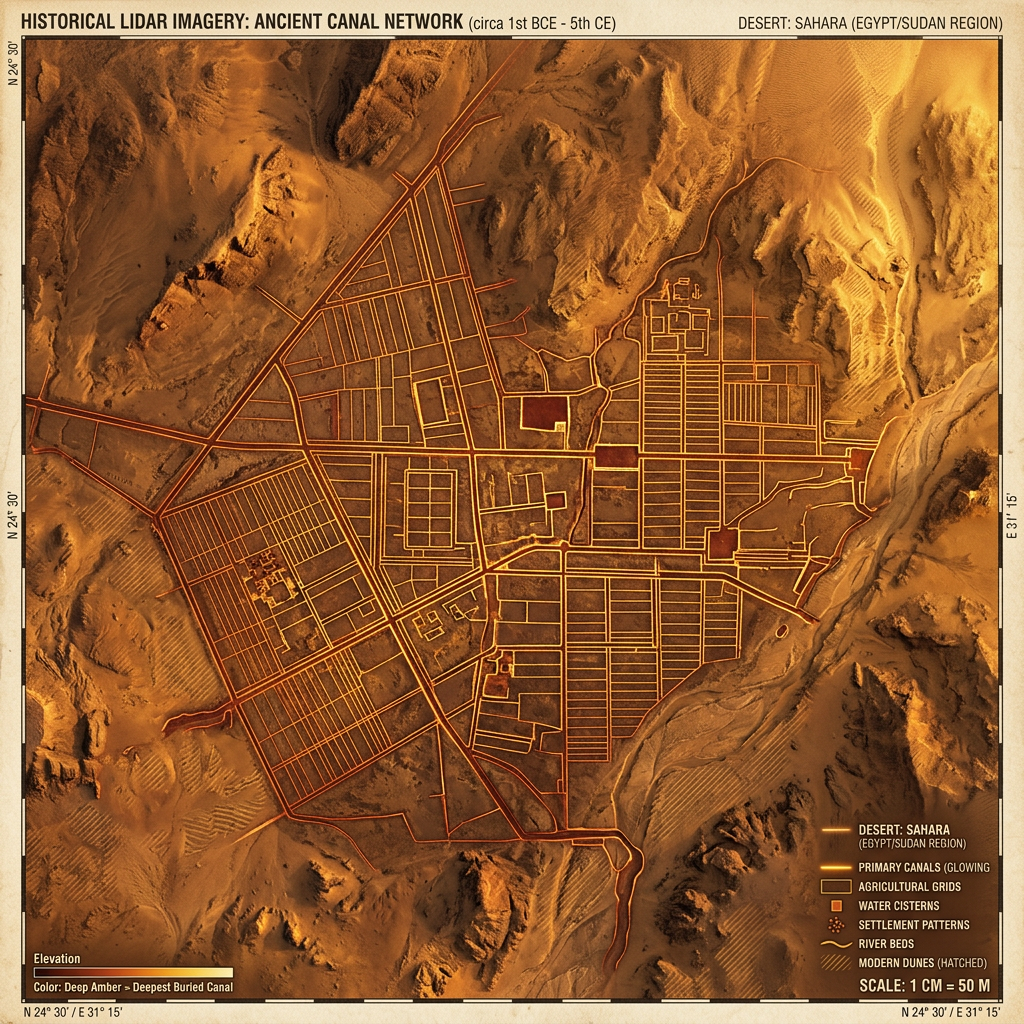 Lidar Mapping Unveils 2,500-Year-Old 'Lost Irrigation Infrastructure' of the Chincha Valley in Peru, Revealing Advanced Pre-Incan Hydrology