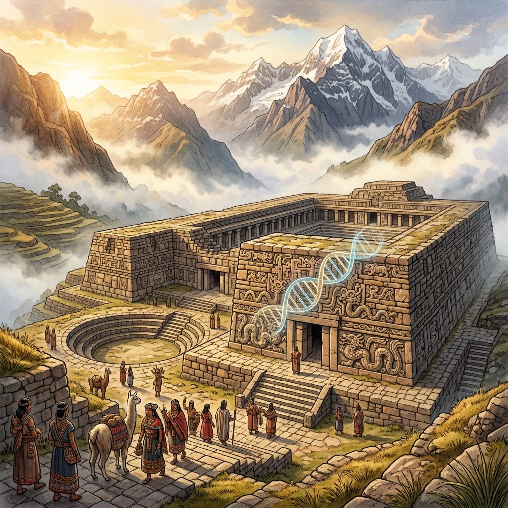 Genomic History of the 'Chavín' Culture Identifies Earliest Genetic Adaptation to High-Altitude Hypoxia in the Northern Andes