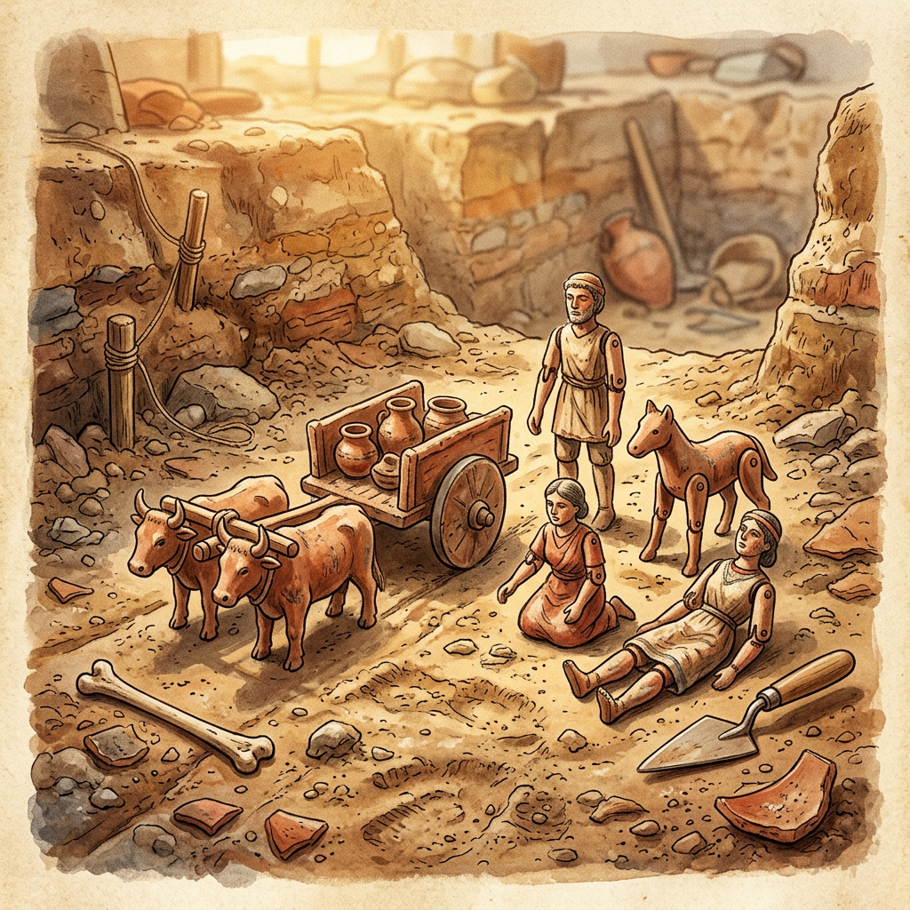 Pristine 4,000-Year-Old "Indus Valley Toy Workshop" Uncovered in Rajasthan Reveals Early Mechanical Innovations