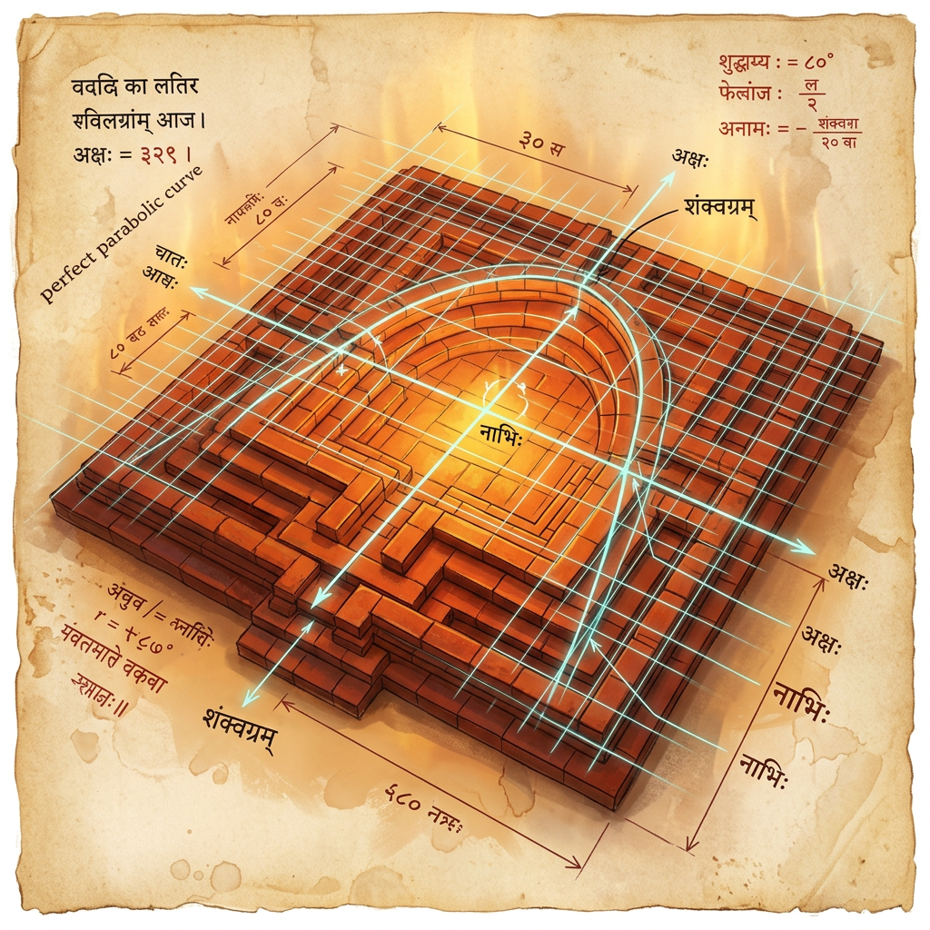New Computational Study of the 'Shulba Sutras' Reveals Early Sanskrit Algorithms for the Geometric Construction of Parabolic Arcs in Ritual Architecture