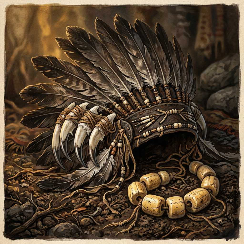 35,000-Year-Old 'Shamanic Burial' with Intact Raptor-Feather Headdress Discovered in the Altai Mountains