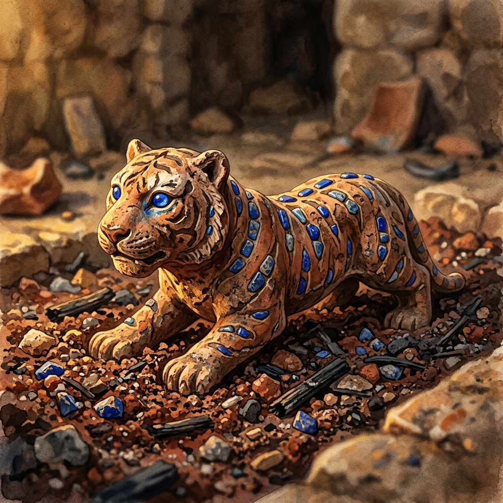 Archaeologists in Rajasthan Uncover 4,000-Year-Old 'Lapis-Studded' Tiger Figurines Linked to Ancient Monsoon Festivals