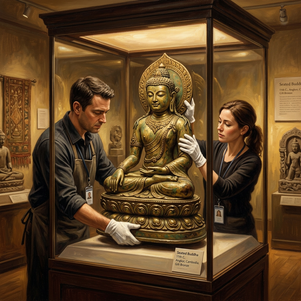 National Museum of Korea Finalizes Repatriation of Rare 13th-Century 'Goryeo Dynasty' Gilt-Bronze Buddha to China