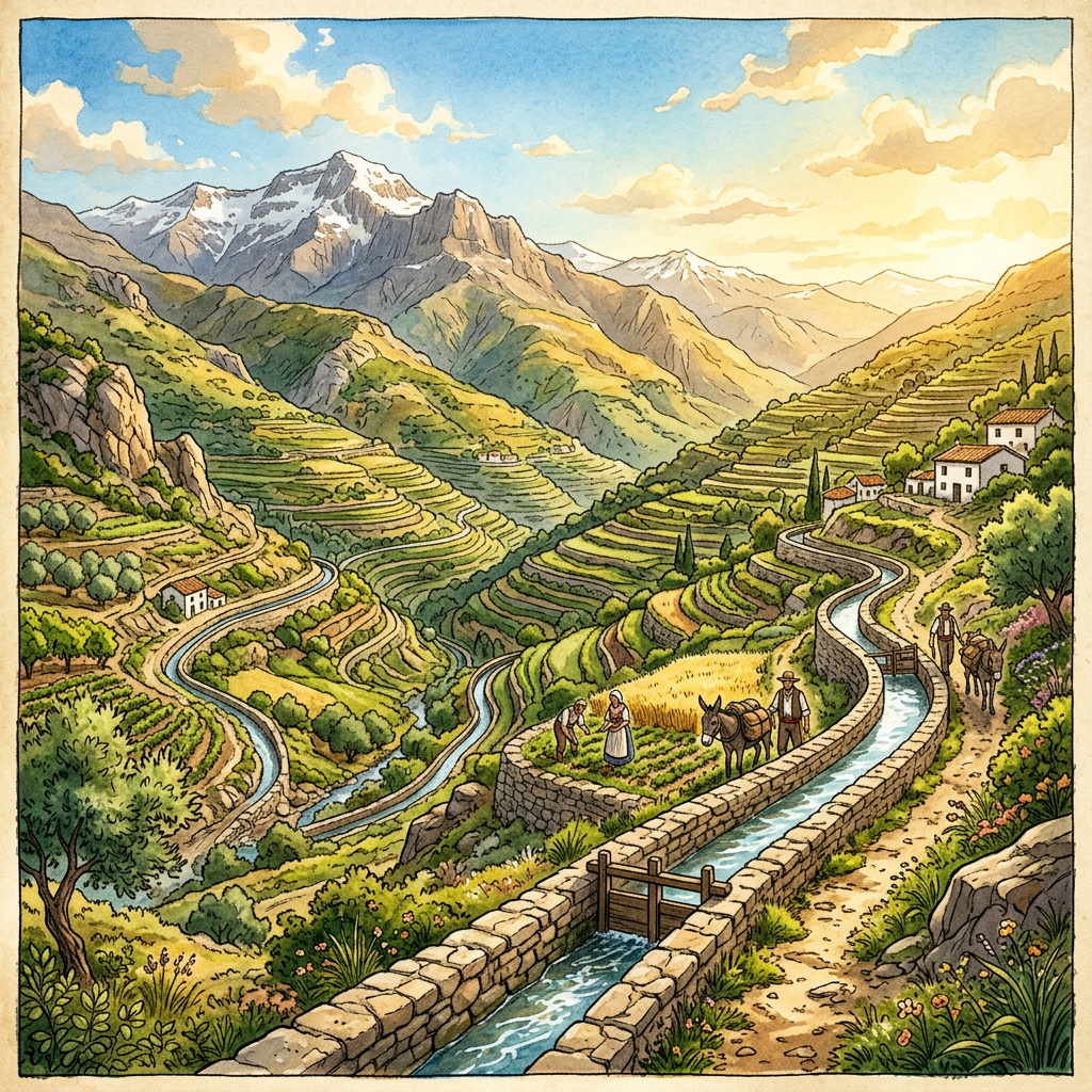 UNESCO Inscribes the 'Traditional High-Altitude Water-Management Systems of the Sierra Nevada' as World Heritage