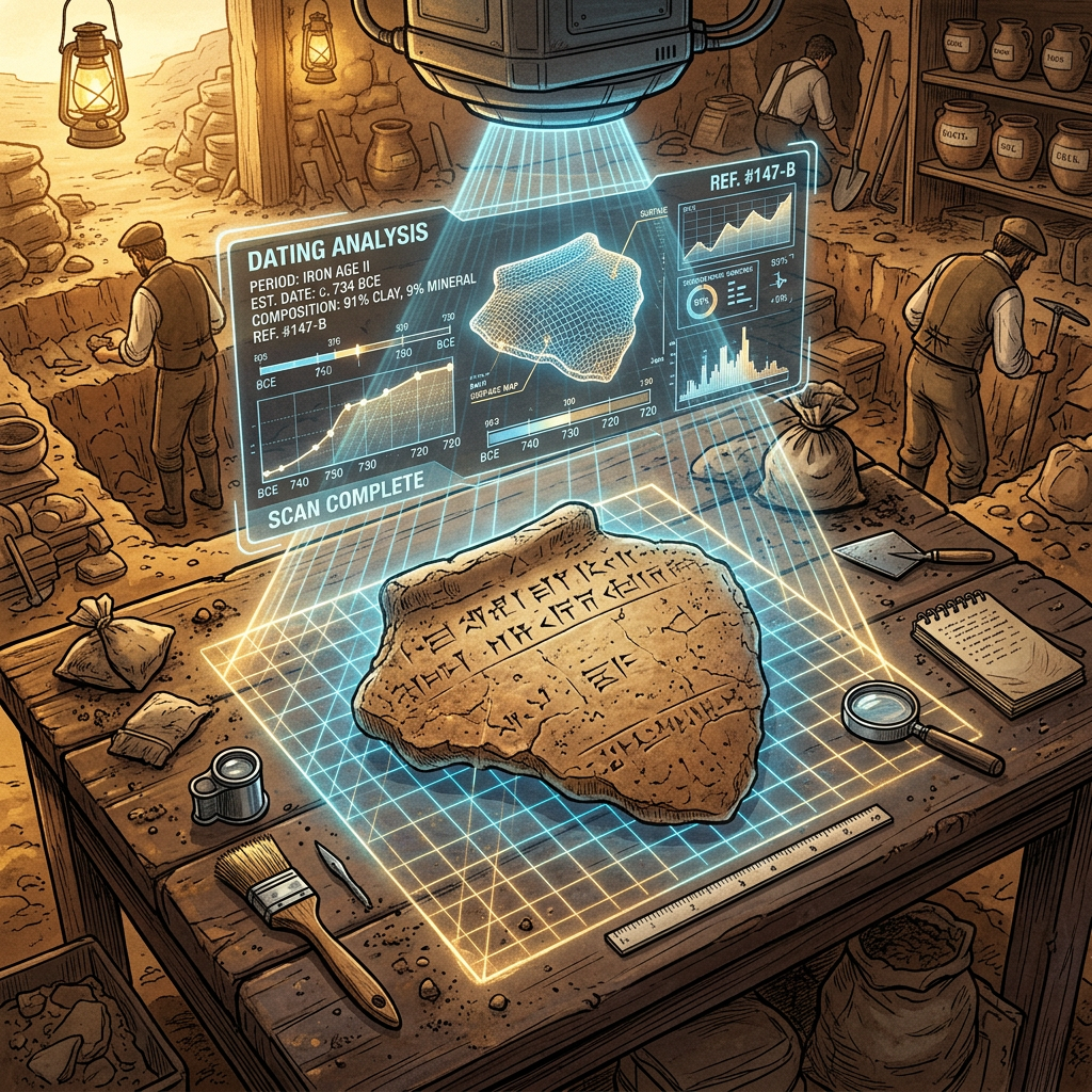 Breakthrough AI-Driven 'Morphometric' Dating Methodology Refines the Chronology of Neolithic Pottery in the Levant with Decadal Precision