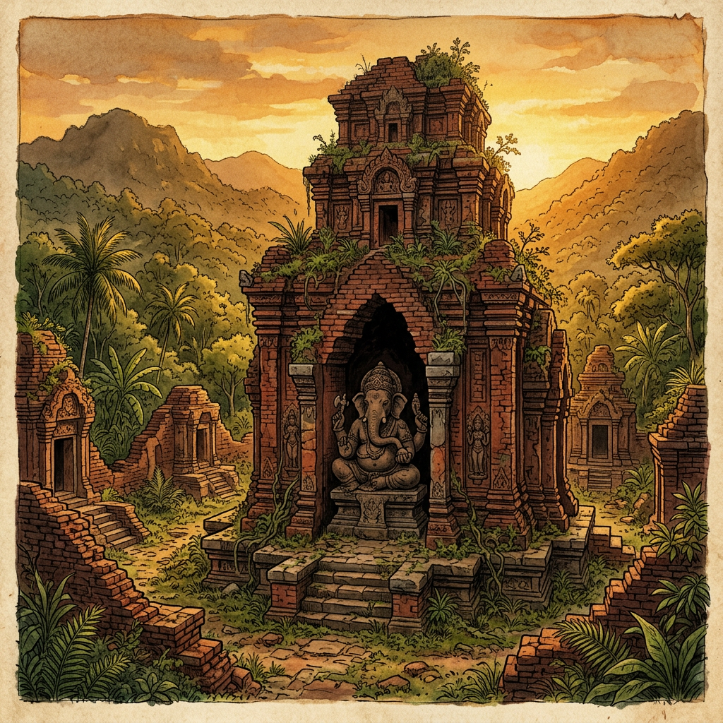 Archaeologists Unearth 6th-Century 'Early-Cham' Brick Temple Dedicated to Ganesha in Vietnam’s Central Highlands