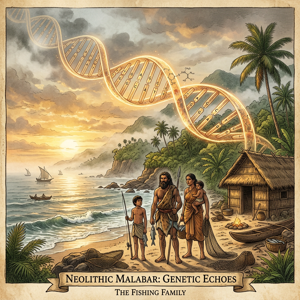Paleogenomic Study of 8,000-Year-Old 'Malabar Coast' Remains Reveals Earliest Genetic Markers for Monsoon Resilience