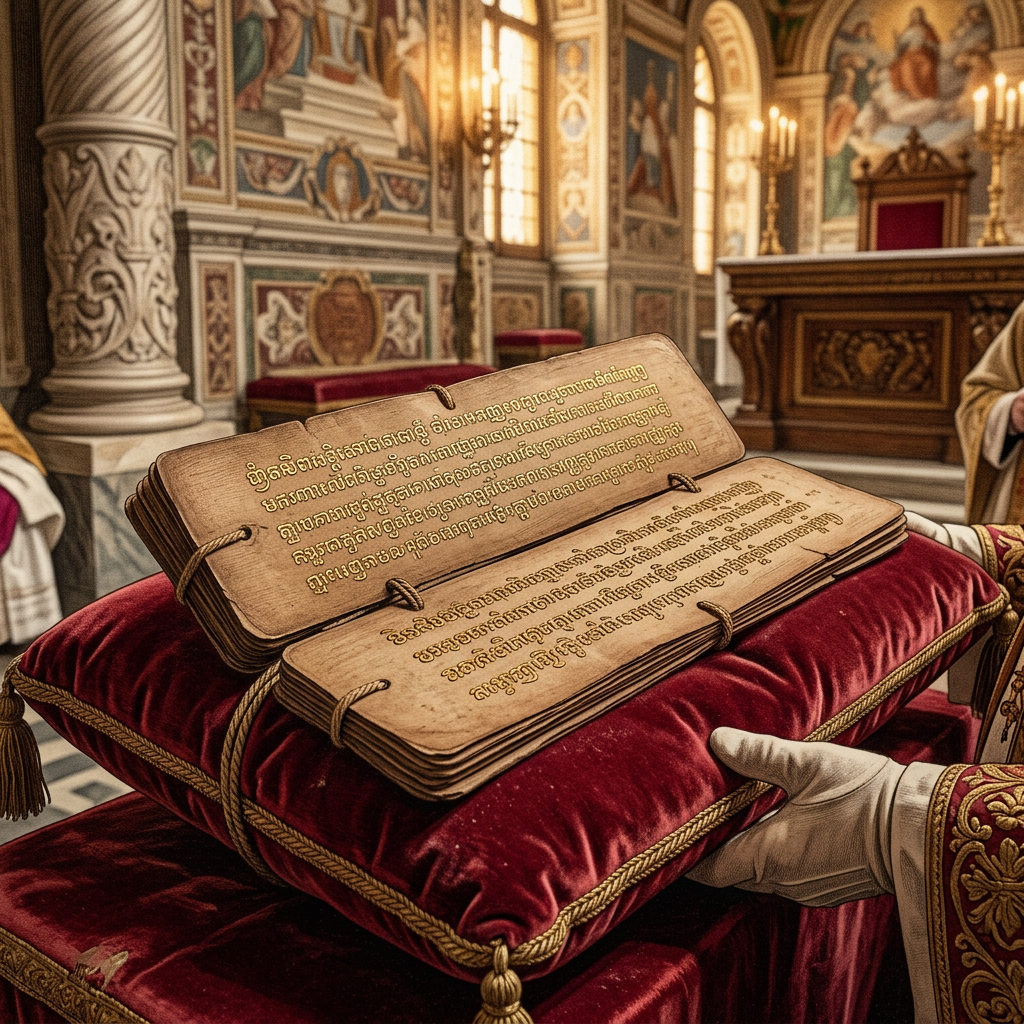 Vatican Museums Finalize Repatriation of Rare 14th-Century 'Lanna-Style' Buddhist Manuscripts to Thailand