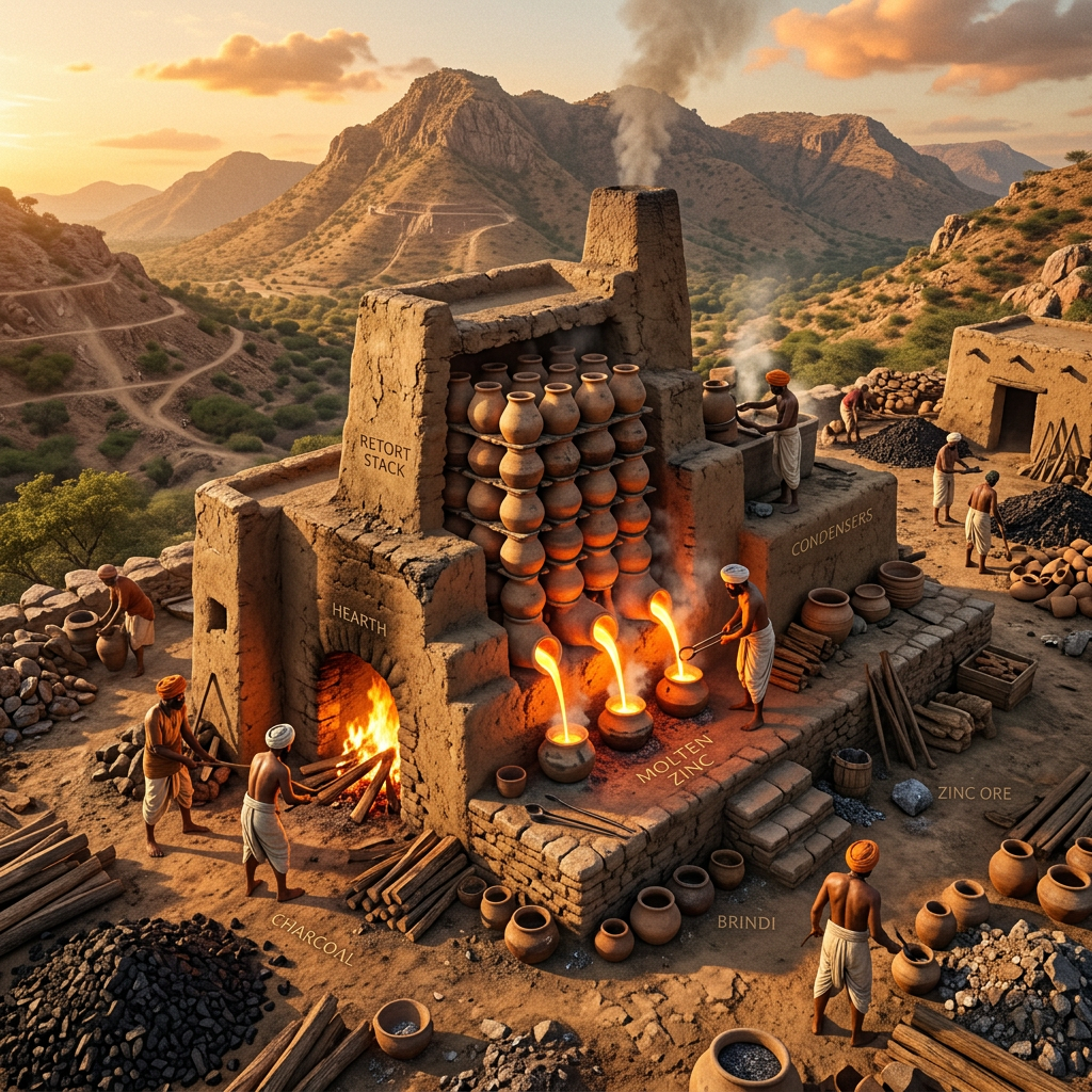 4th-Century BCE Zinc Distillation Retorts Found in Zawar Push Back the History of Industrial Metallurgy in India