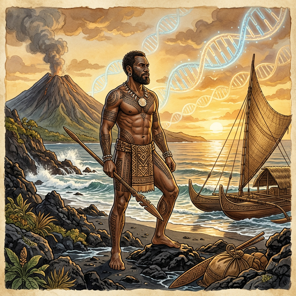 Genomic Analysis of 3,500-Year-Old 'Vanuatu' Remains Identifies a Distinctive Pulse of Remote Pacific Migration with Specialized Adaptation to High-Selenium Volcanic Diets