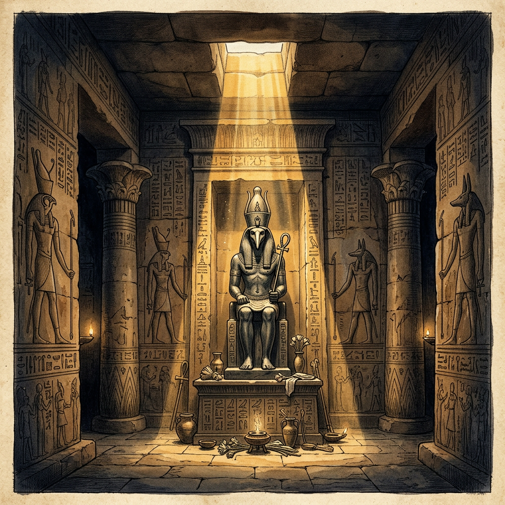 2,500-Year-Old 'Temple of the Moon God' Thoth in Egypt’s Minya Features Unique 'Starlight-Calibration' Apertures