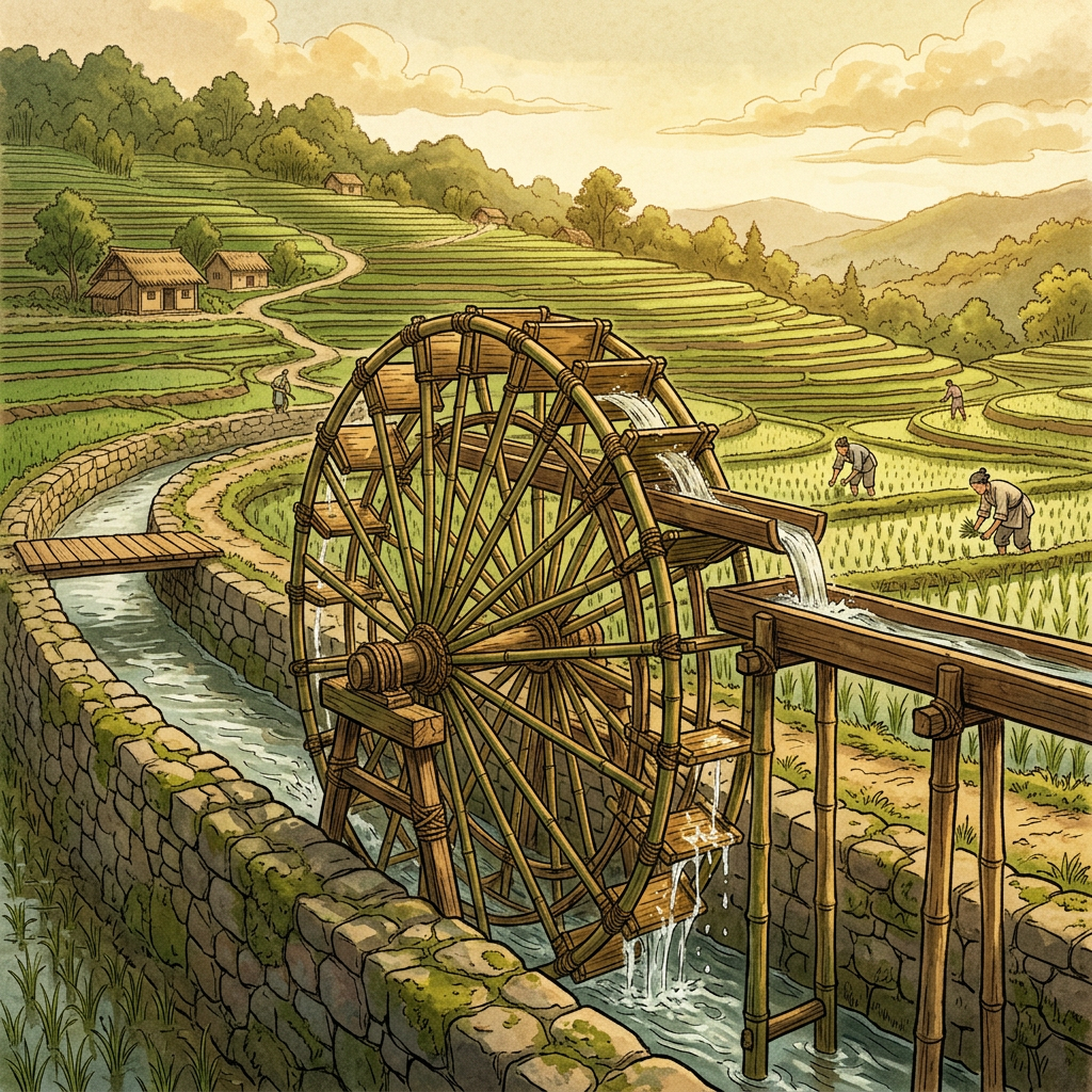 5,000-Year-Old 'Liangzhu Culture Hydraulic Pumping Station' and Intact Bamboo-Reinforced Water-Wheels Uncovered in Zhejiang