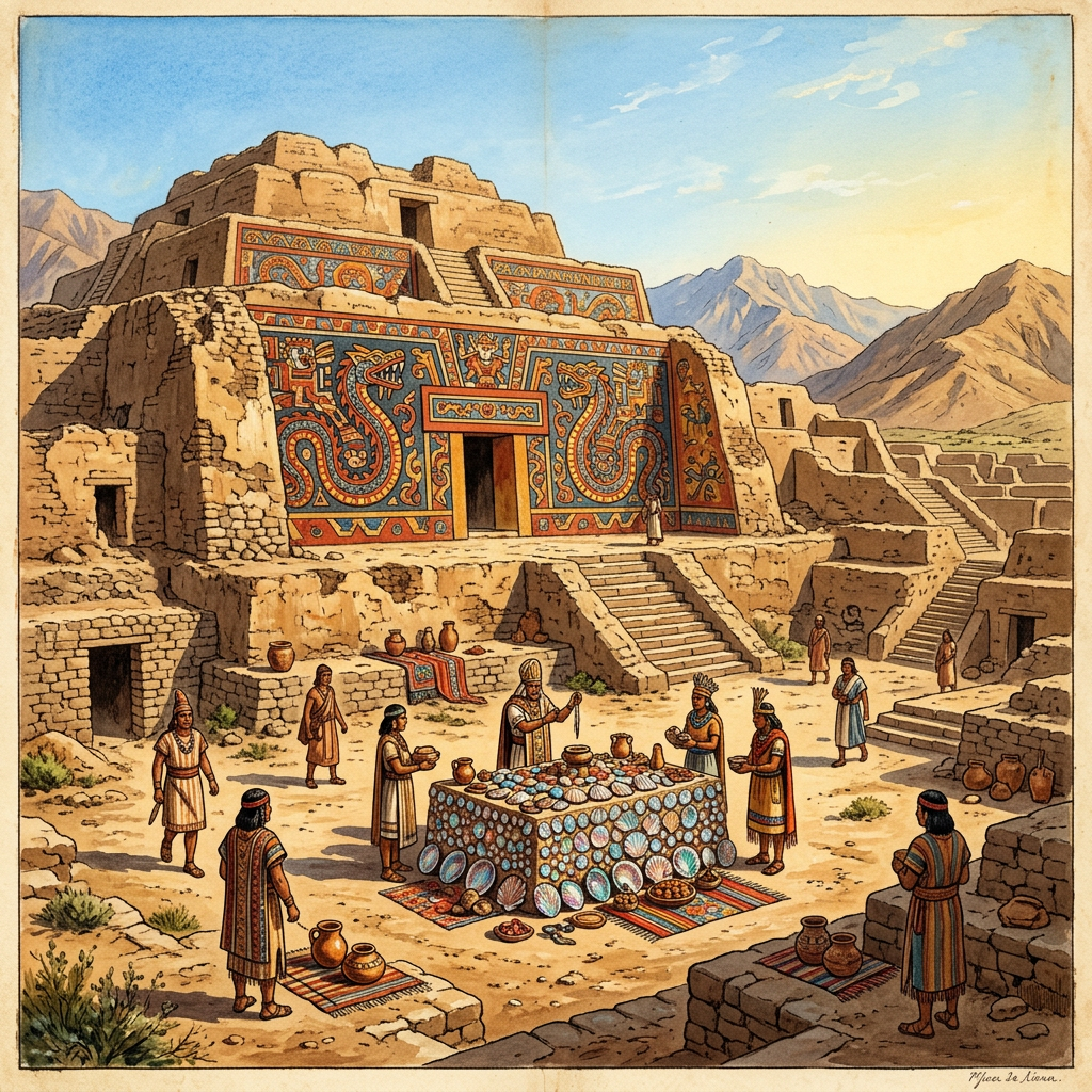 3,000-Year-Old 'Temple of the Emerald Serpent' with Intact Shell-Inlaid Altars Discovered in Peru’s Chicama Valley