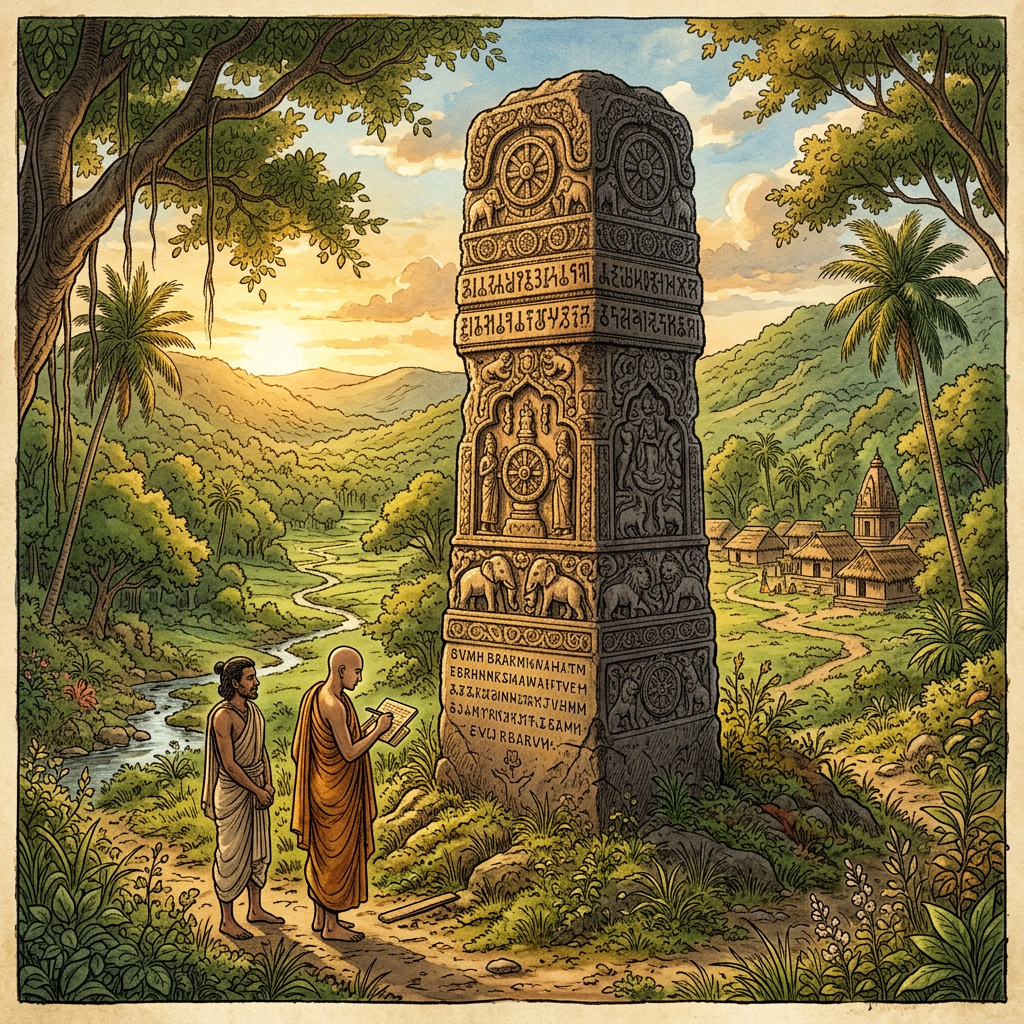 4th-Century BCE 'Dharma-Krama' Inscriptions in the Krishna Valley Outline 'Philosophy of Incremental Virtue'