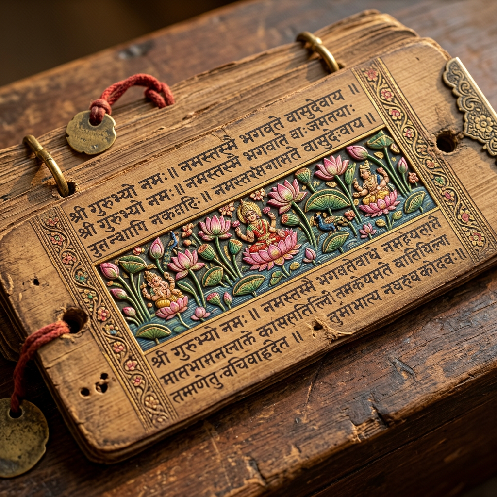 10th-Century 'Siddhanta-Manjari' Manuscript Found in Rural Tirupati Archive Outlines Early 'Philosophy of Aesthetic Devotion'