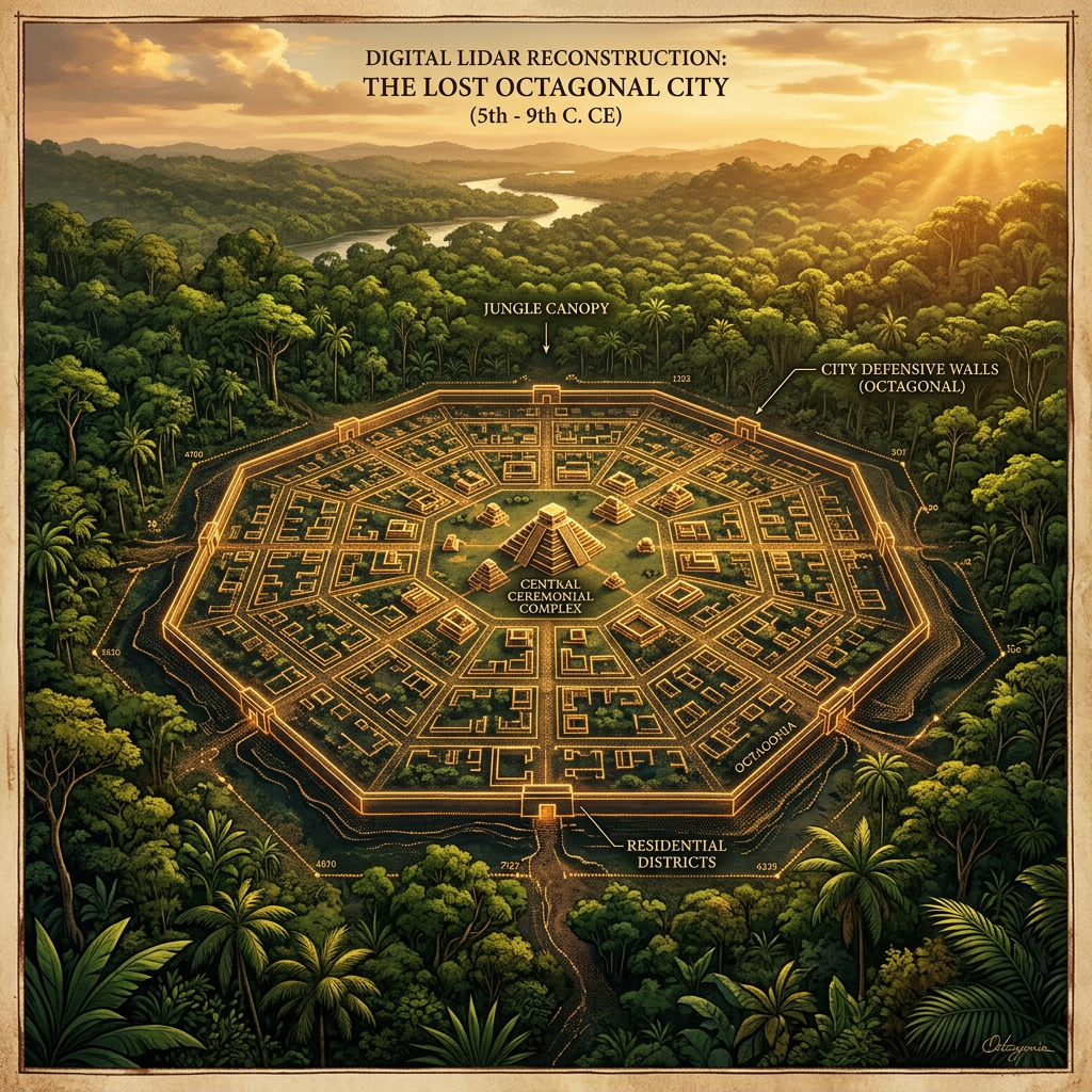 LiDAR Mapping Reveals a 1,200-Year-Old 'Lost Forest Citadel' of the Mon Civilization in Myanmar’s Bago Region