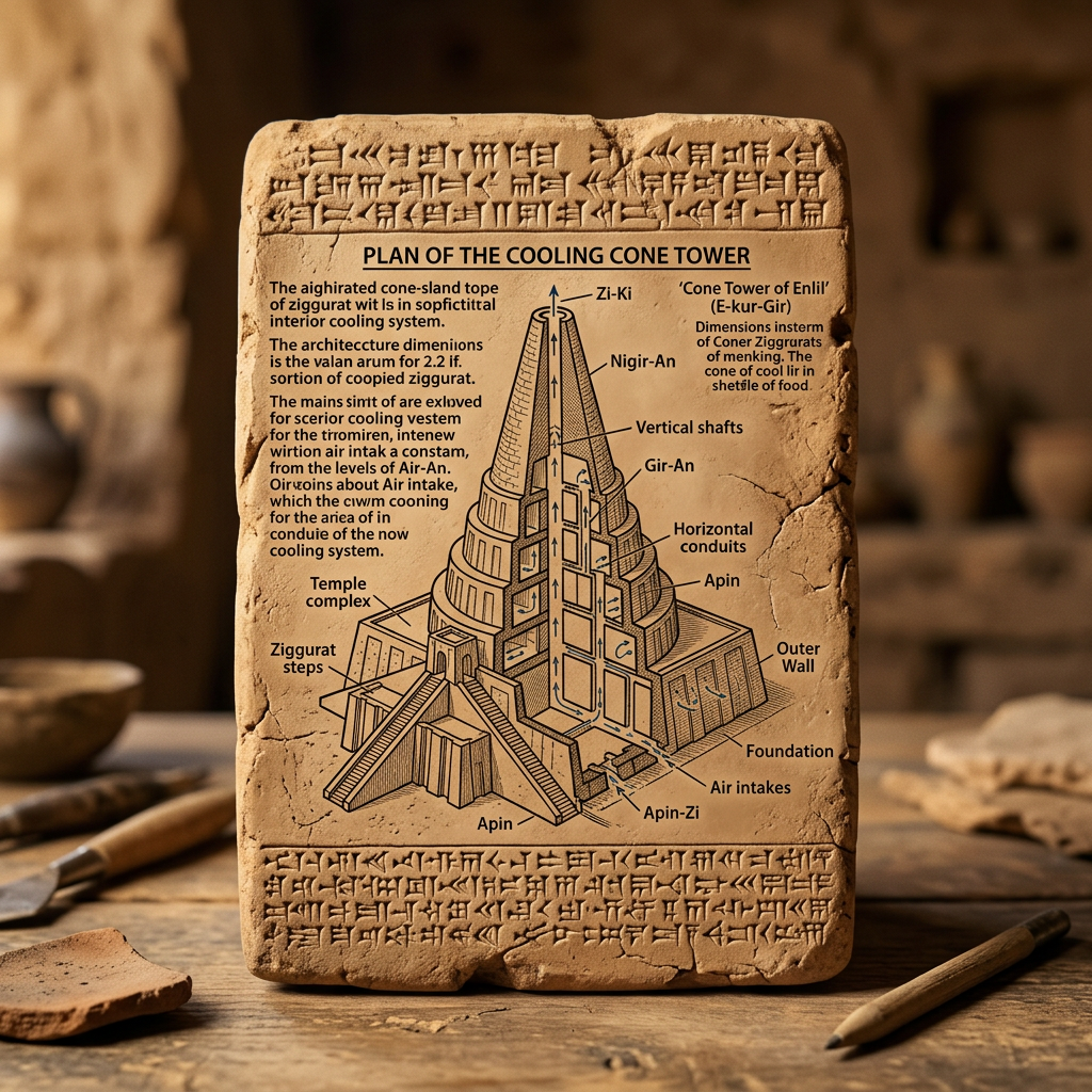 4,000-Year-Old 'Sumerian Master of the Royal Ice-Houses' Archive and Clay Insulating Blueprints Found in Ancient Ur