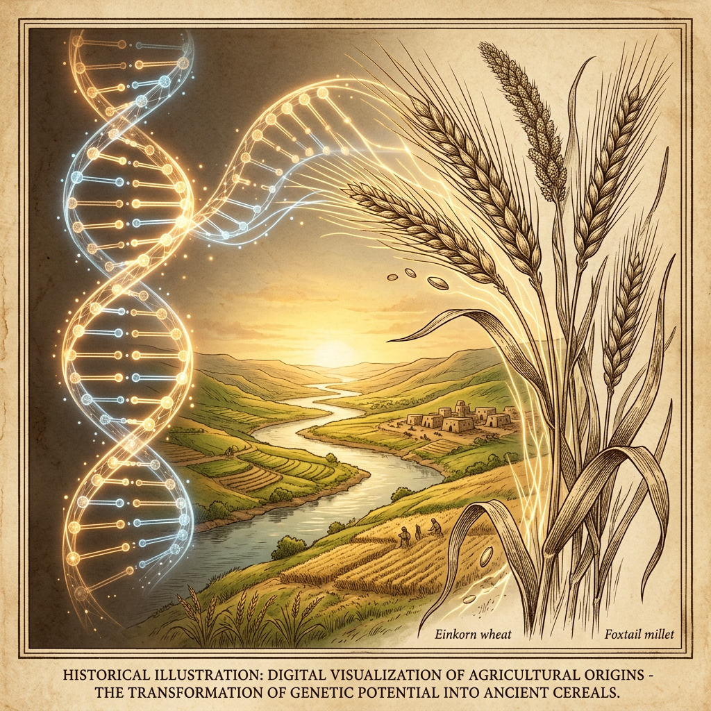 Genomic Study of 9,000-Year-Old 'Ganges-Yamuna Doab' Remains Identifies Unique Genetic Adaptation to High-Fiber Ancient Grains