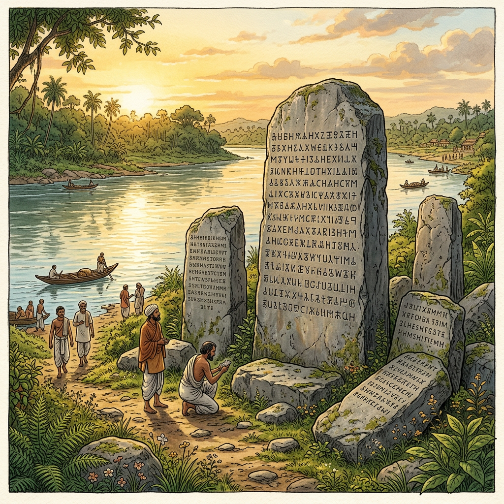 Discovery of 4th-Century BCE 'Niti-Dhriti' Inscriptions in the Krishna Valley Details the Philosophy of Temporal Rectitude