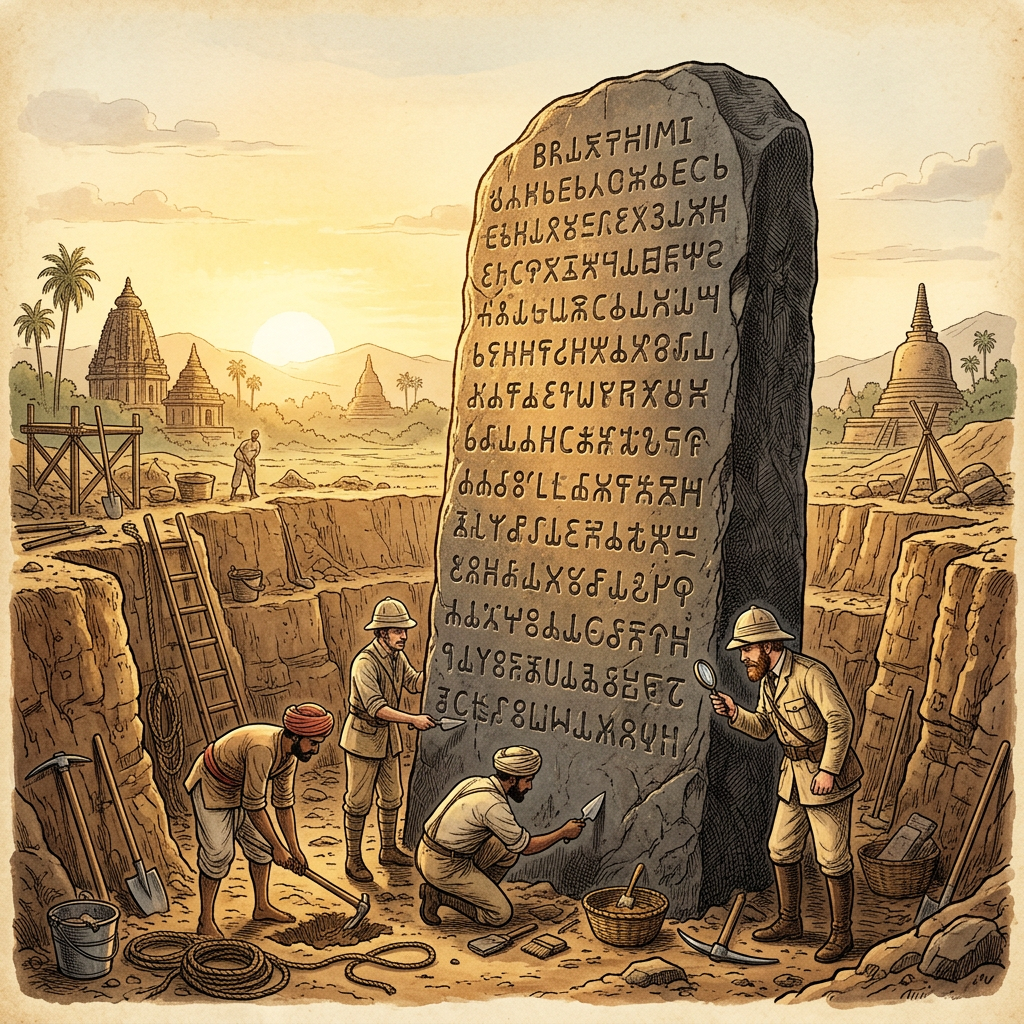 Archaeologists in Kamrup Unearth 4th-Century BCE 'Atithi-Sutra' Stele on the Ethics of Radical Welcome