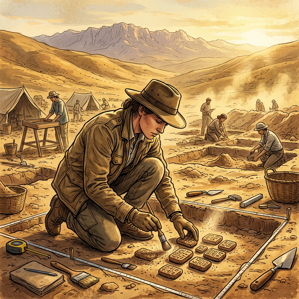 Discovery of 4th-Century BCE 'Dharma-Niyama' Clay Tablets in the Ghaggar Valley Reveals Early Vedic Ethical Foundations