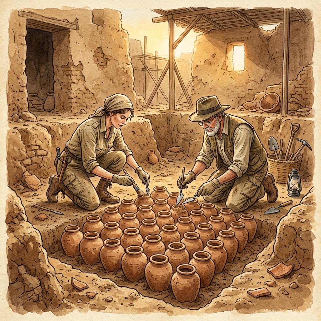 4,500-Year-Old 'Harappan Master of the Royal Potter's-Slip' Archive and Intact Mineral-Mixing Ledgers Uncovered at Rakhigarhi