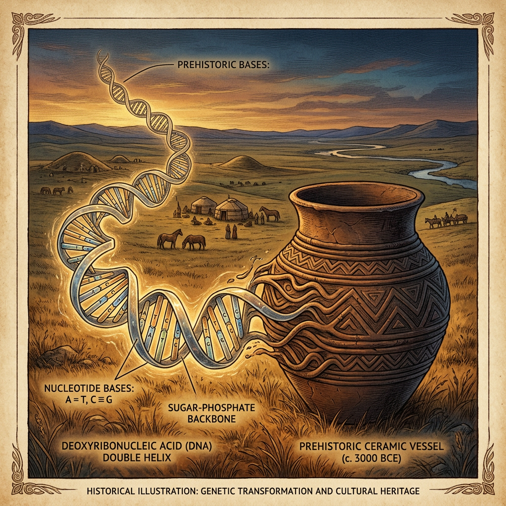 Genomic Study of 9,000-Year-Old 'Caspian-Steppe' Remains Identifies Earliest Genetic Adaptation to Fermented Camel-Milk Diets