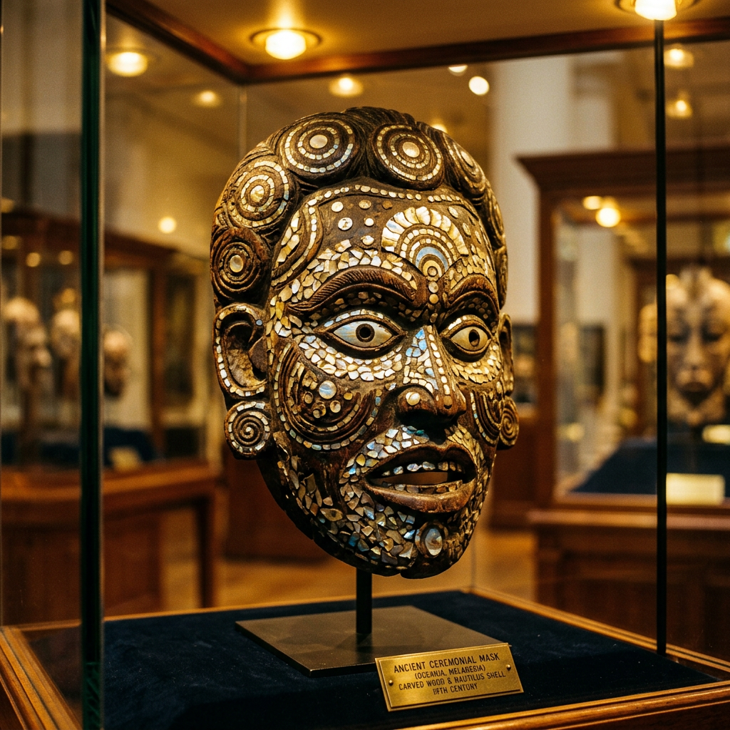 Excavation of 'Nautilus-Inlaid' Ceremonial Masks in Fiji Reveals 2,500-Year-Old Roots of Lapita 'Ocean-Greeting' Festivals