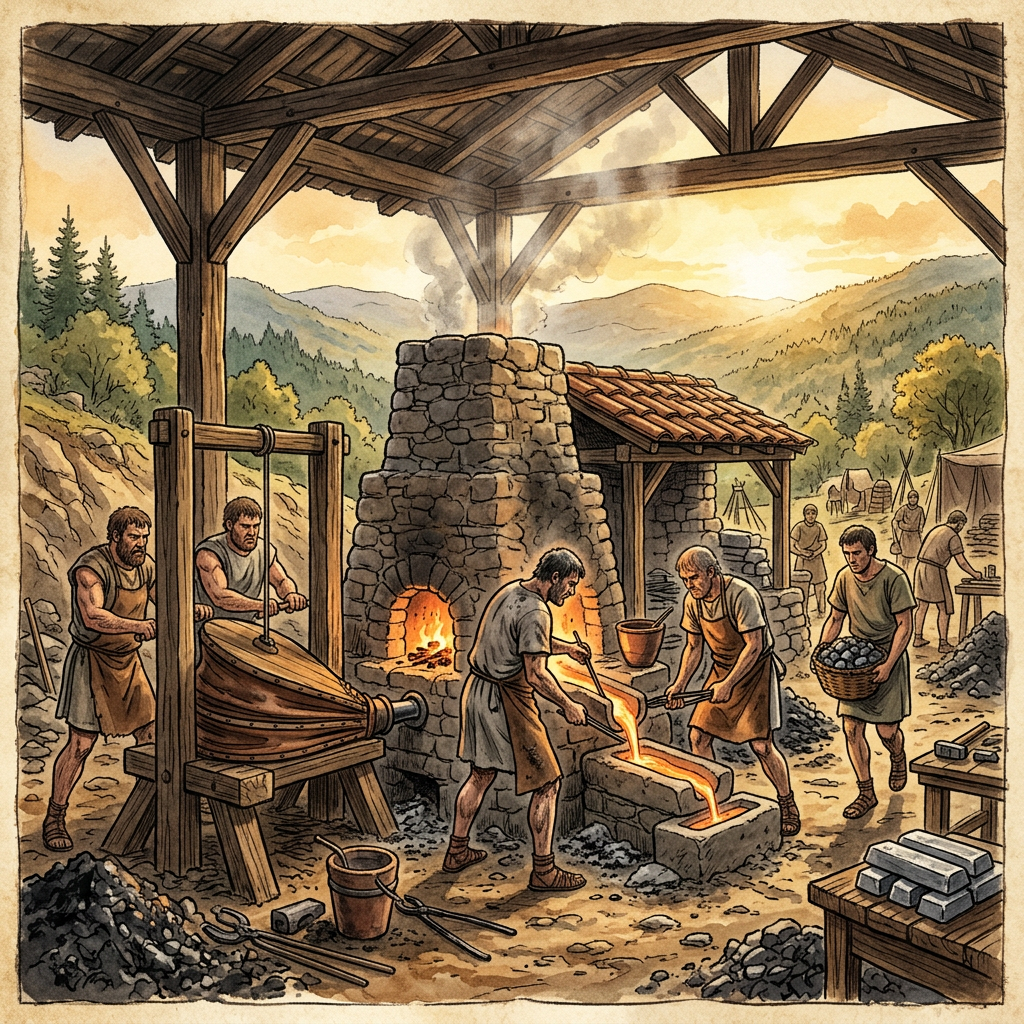 2nd-Century Roman 'Imperial Lead-Processing Mega-Hub' and Intact Smelting Bellows Uncovered in Modern Kosovo