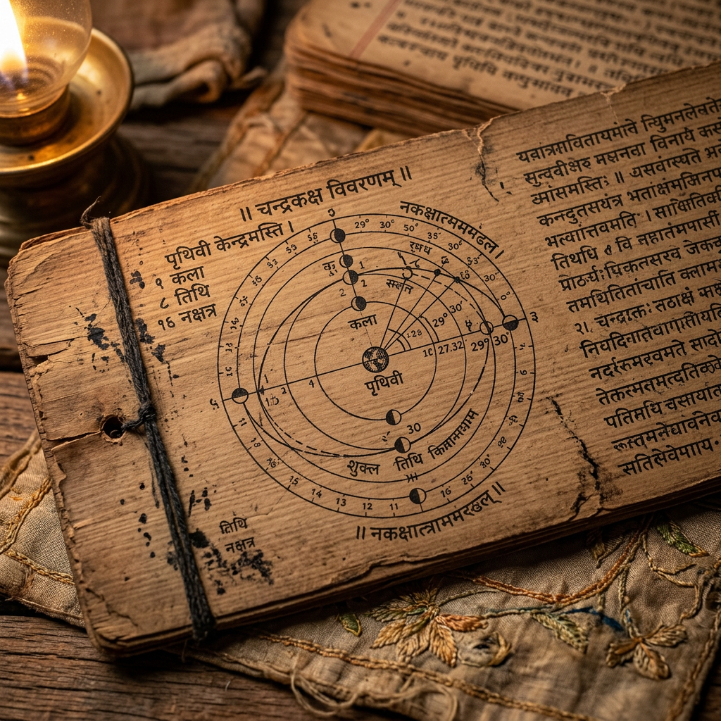 New Research on 11th-Century 'Siddhanta-Sira' Manuscripts Reveals Early Sanskrit Algorithms for Modeling Non-Linear Lunar Nodal Motion