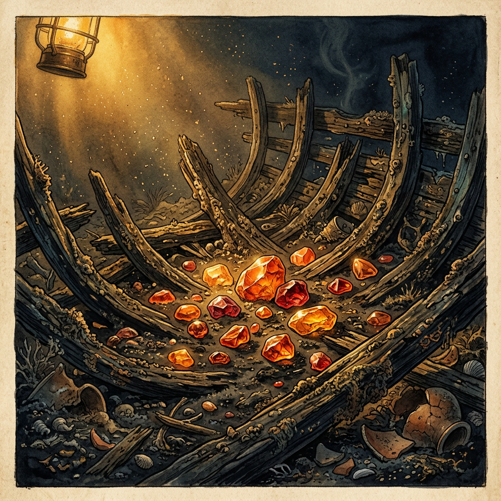 13th-Century 'Arab-Indian' Trading Vessel Discovered off the Coast of Kerala with Cargo of Carnelian and Agate