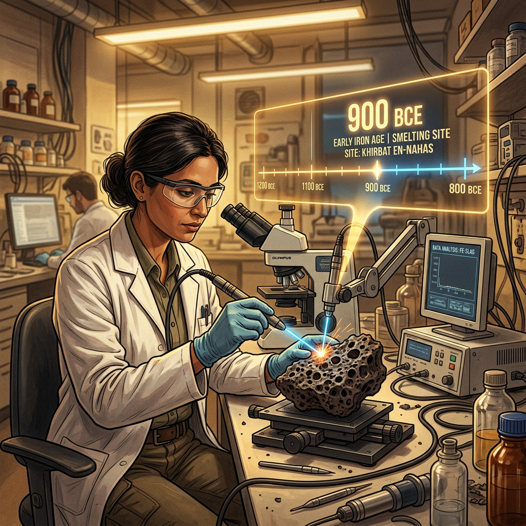 Breakthrough 'Laser-Induced Argon-40' Dating Methodology Refines the Chronology of Iron Age Smelting Transitions in the Sahel to 900 BCE