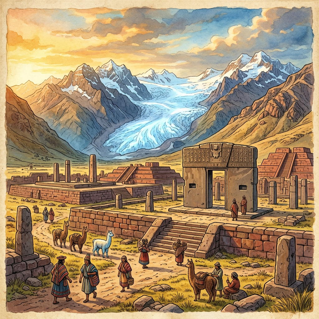 New Refined 'Beryllium-10' Dating of Moraine Boulders Links the Rise of Tiwanaku to a Century-Long 'Glacial Stability' Period