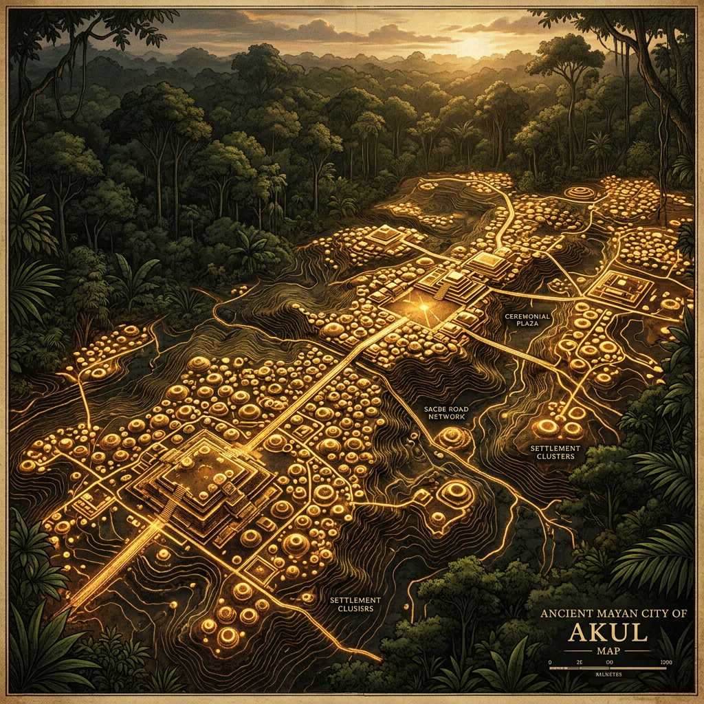 LiDAR Mapping in the Rio Bec Region Reveals a Massive 9th-Century 'Maya Lime-Kiln Industrial Mega-Complex'