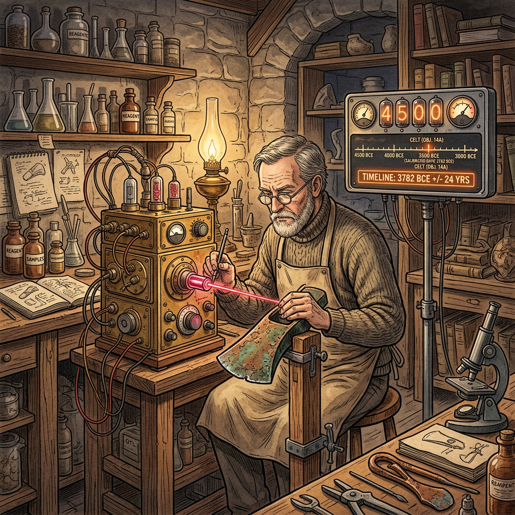 Innovative 'Quantum-Tunnelling Luminescence' (QTL) Methodology Refines the Chronology of Neolithic 'Copper-Hoard' Metallurgy in the Ken River Valley