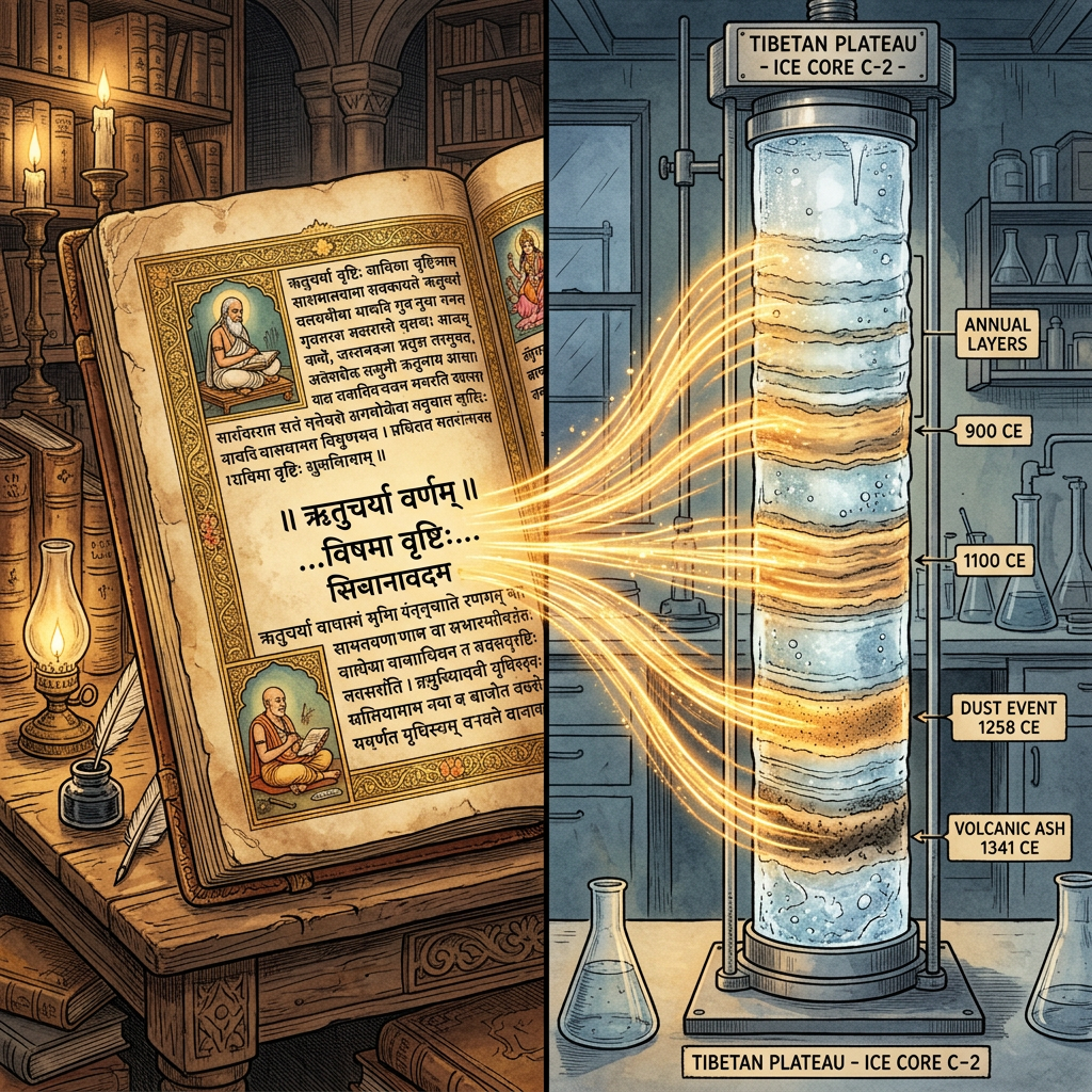 Paleoclimate Research Links 4th Millennium BCE Descriptions in the Aitareya Brahmana to Specific High-Latitude Solar Irradiance Shifts