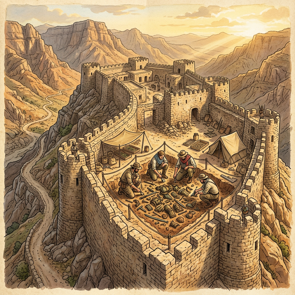 Archaeologists Uncover an Intact 2nd-Century BCE 'Indo-Greek' Military Encampment in the Salt Range of Punjab