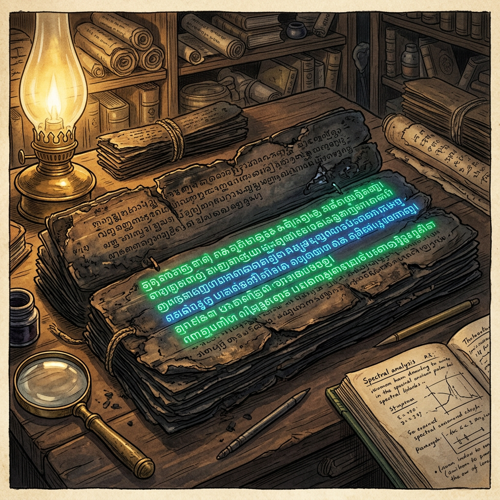 AI-Driven Decipherment of 9th-Century 'Siddham' Script Palimpsests from a Khotanese Stupa Unveils Lost Sanskrit Treatises on Geochemical Assaying