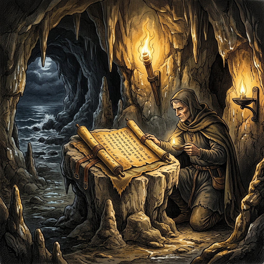 Rare 8th-Century 'Mimamsa-Sakti-Vivarta' Scroll Discovered in a Remote Konkan Cave Explores the 'Metaphysics of Ritual Potency'