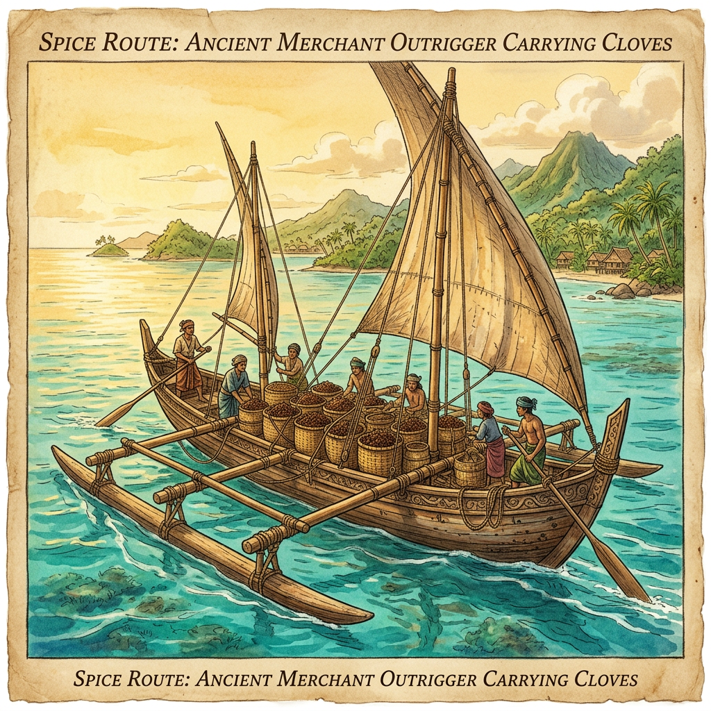 Researchers Identify the ‘Clove-and-Nutmeg’ Maritime Seaway Linking 1st-Century Maluku to Ancient Rome