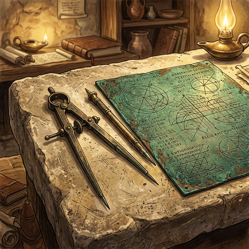 Pristine 2nd-Century Roman 'Standardized Cartographer's Atelier' Uncovered in Coastal Croatia with Intact Bronze Map-Engraving Tools