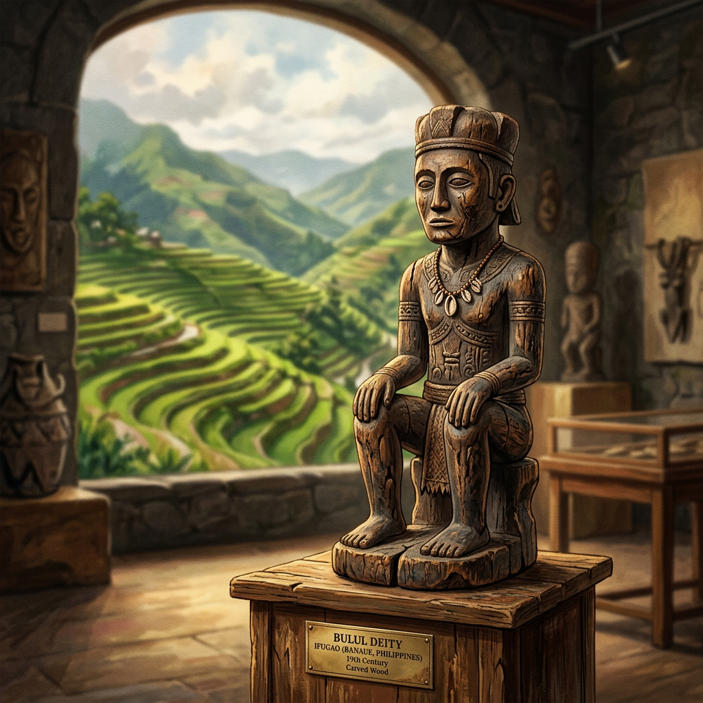 The British Museum Formally Repatriates a Rare 13th-Century 'Ifugao' Bulul Sculpture to the Philippines