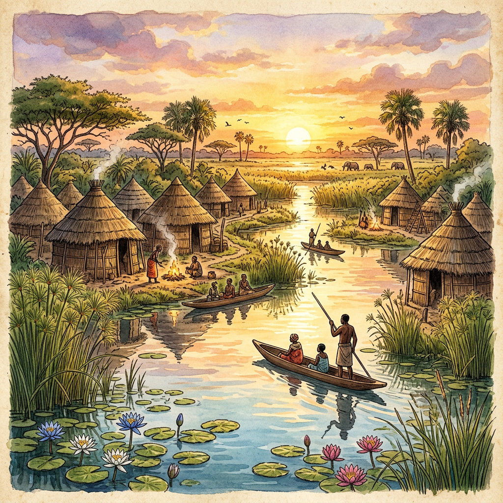 UNESCO Inscribes the 'Traditional Reed-Architecture Landscapes of the Okavango Delta' as World Heritage