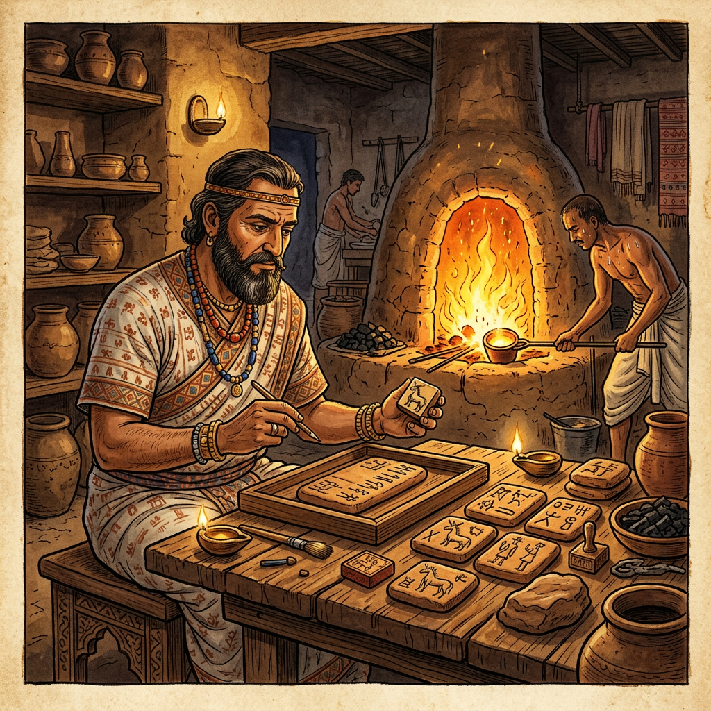 4,500-Year-Old 'Harappan Master of the Royal Tin-Alloy Metallurgy' Archive and Intact Smelting Ledgers Uncovered in Haryana