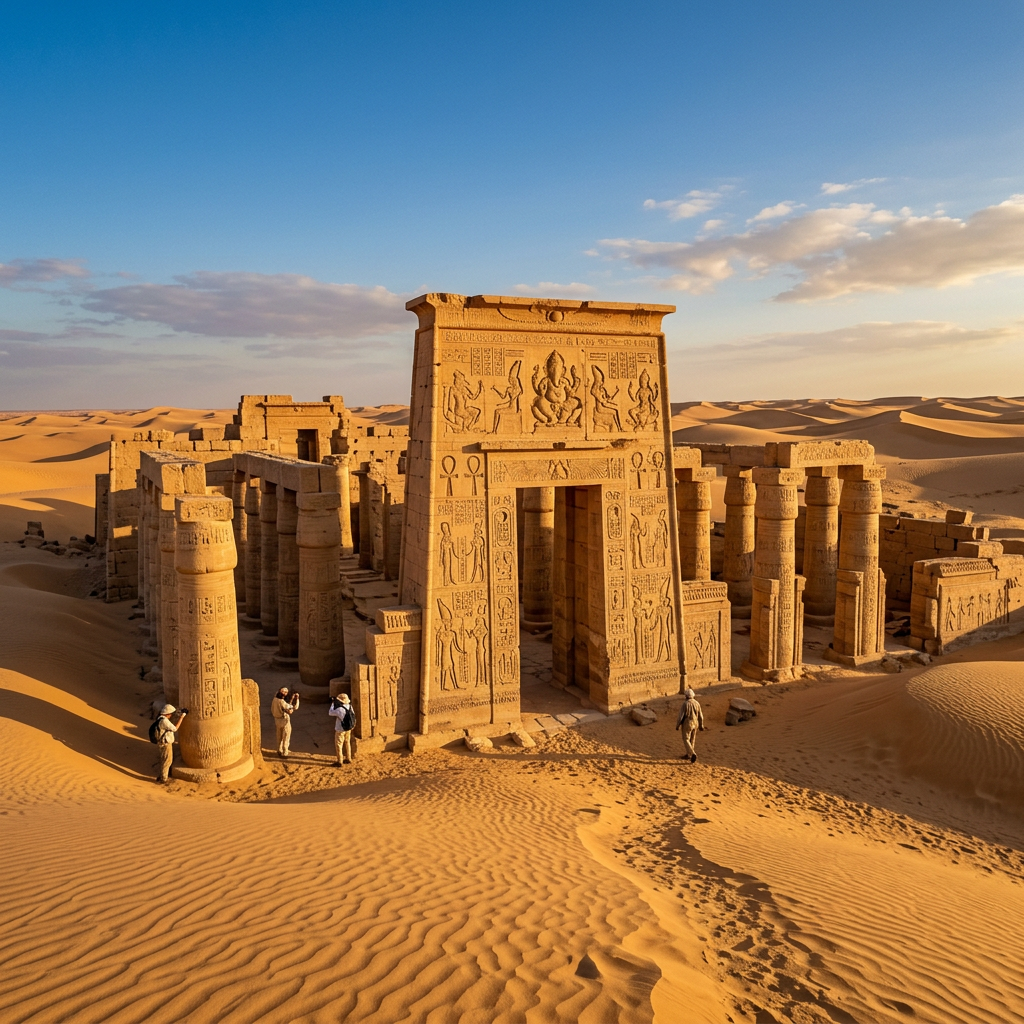 Hidden Kingdom: Archaeologists Uncover 2,500-Year-Old Kushite Royal Settlement in Sudan’s Bayuda Desert