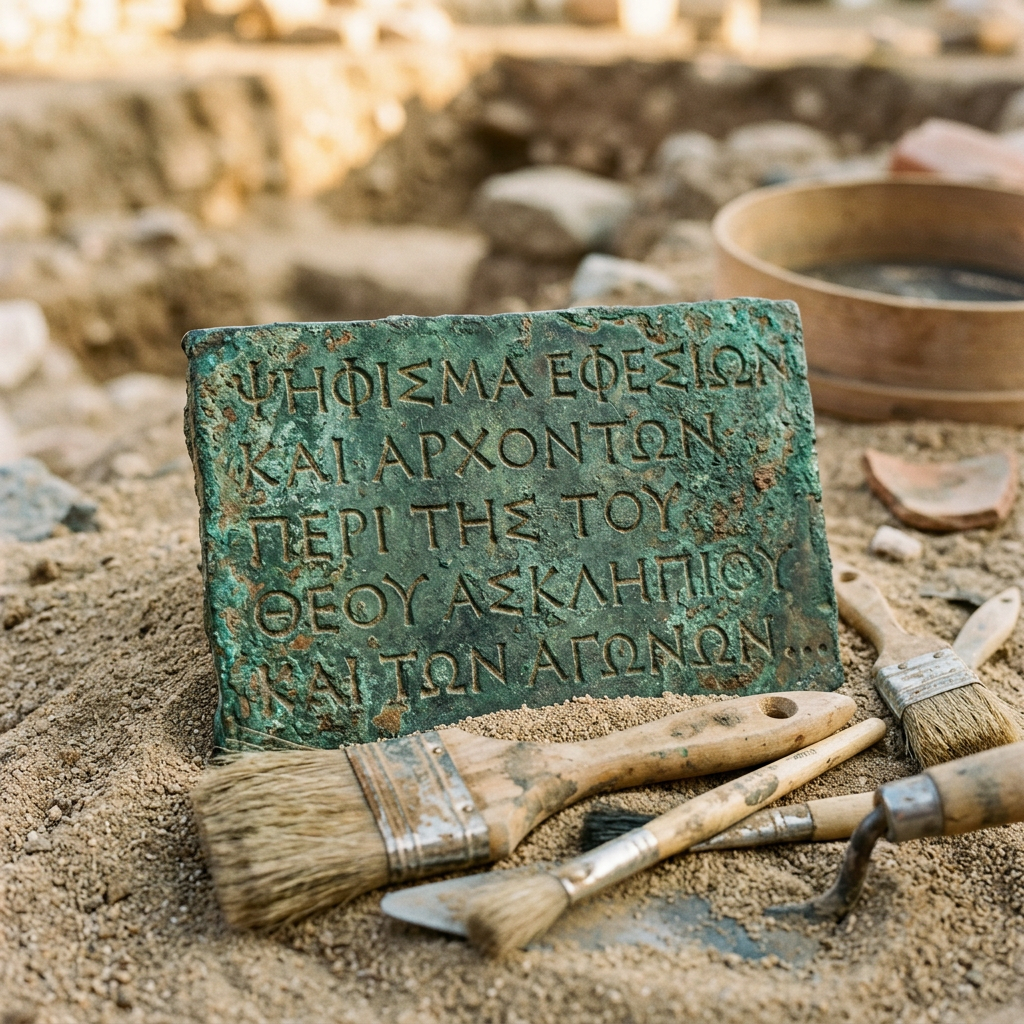 2nd-Century BCE Bronze Tablet Found in Metapontum Unveils Late-Pythagorean Ethics of Harmonic Proportion