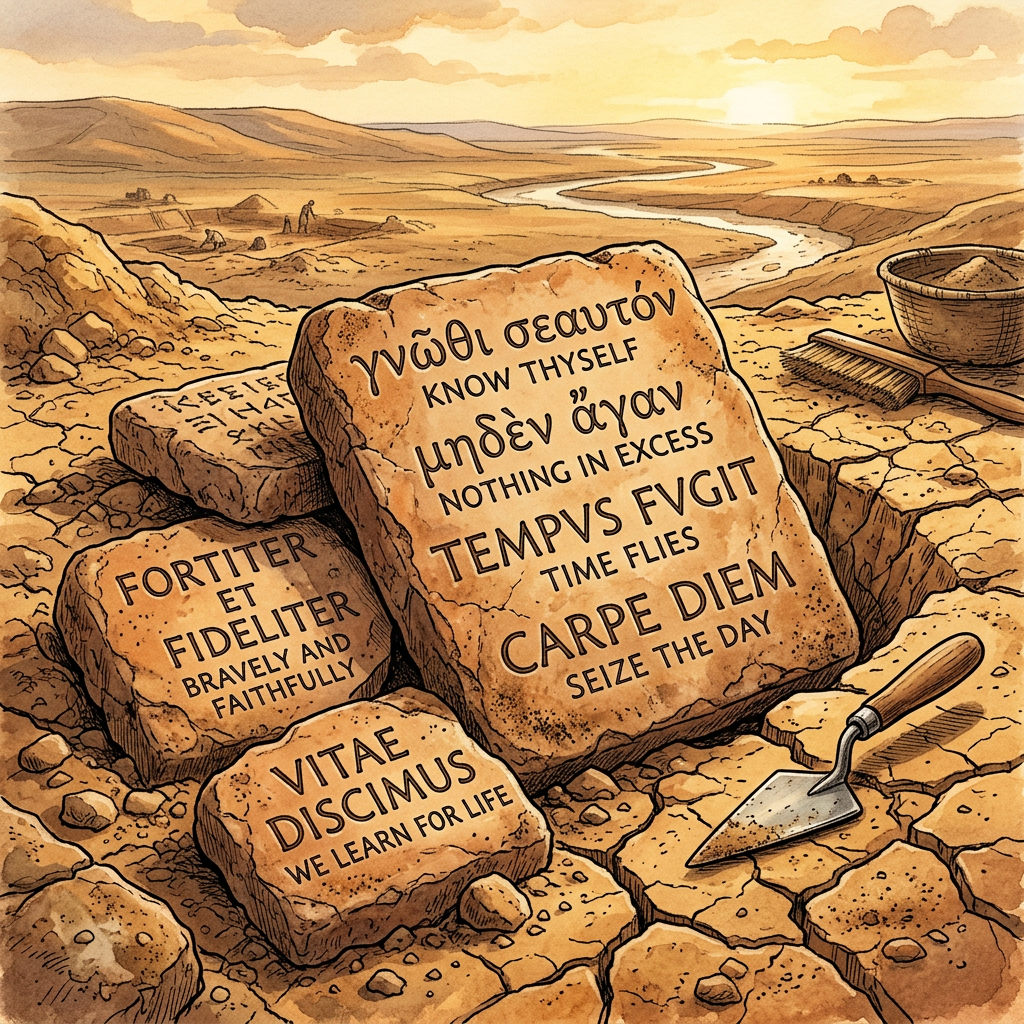 Discovery of 4th-Century BCE 'Satya-Dharma' Tablets in the Ghaggar-Hakra Plain Outlining the Ethics of Universal Integrity