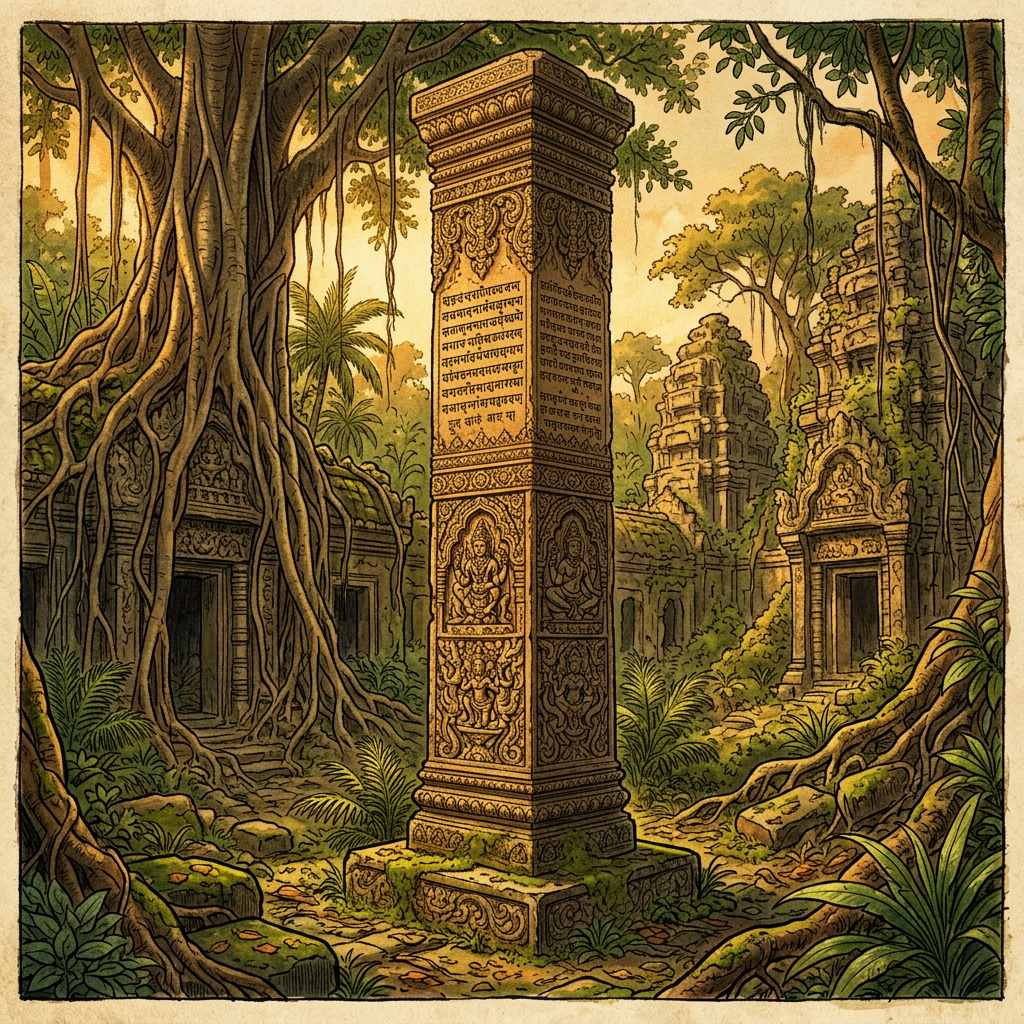 9th-Century 'Siddhanta-Sagara' Stele Found in Angkor Region Reveals Lost Indo-Khmer Discourse on 'The Philosophy of Sovereignty'
