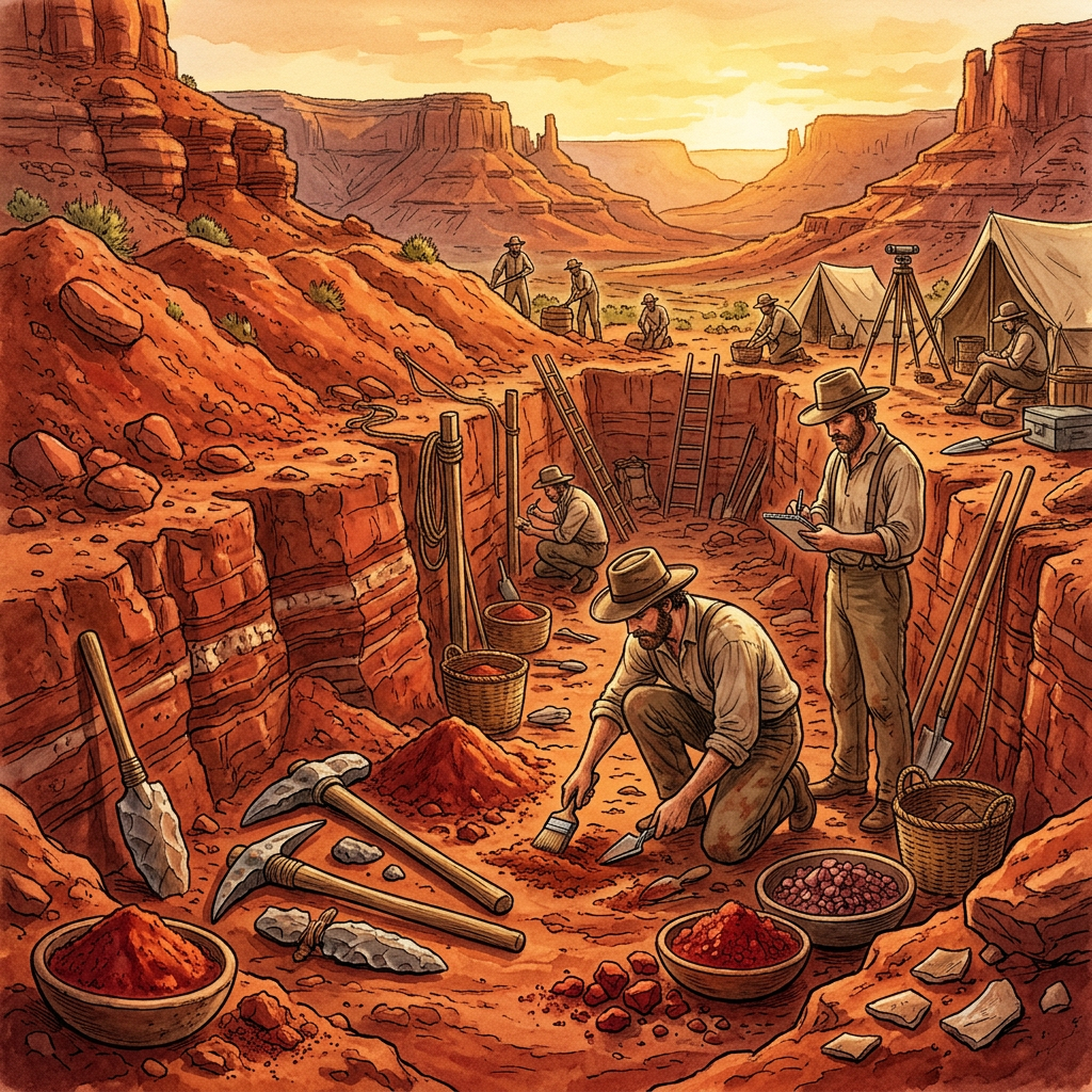 25,000-Year-Old 'Ochre Mining Complex' Discovered in Kenya's Great Rift Valley Sheds Light on Early Symbolism