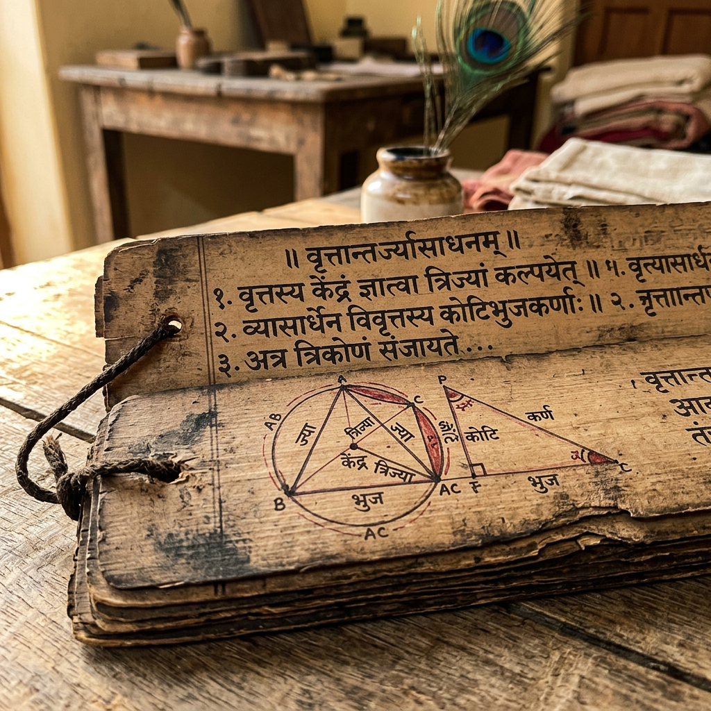 Study of 15th-Century 'Yuktibhasa' Manuscripts Reveals Advanced Sanskrit Infinite Series for Pi Predating Western Calculus